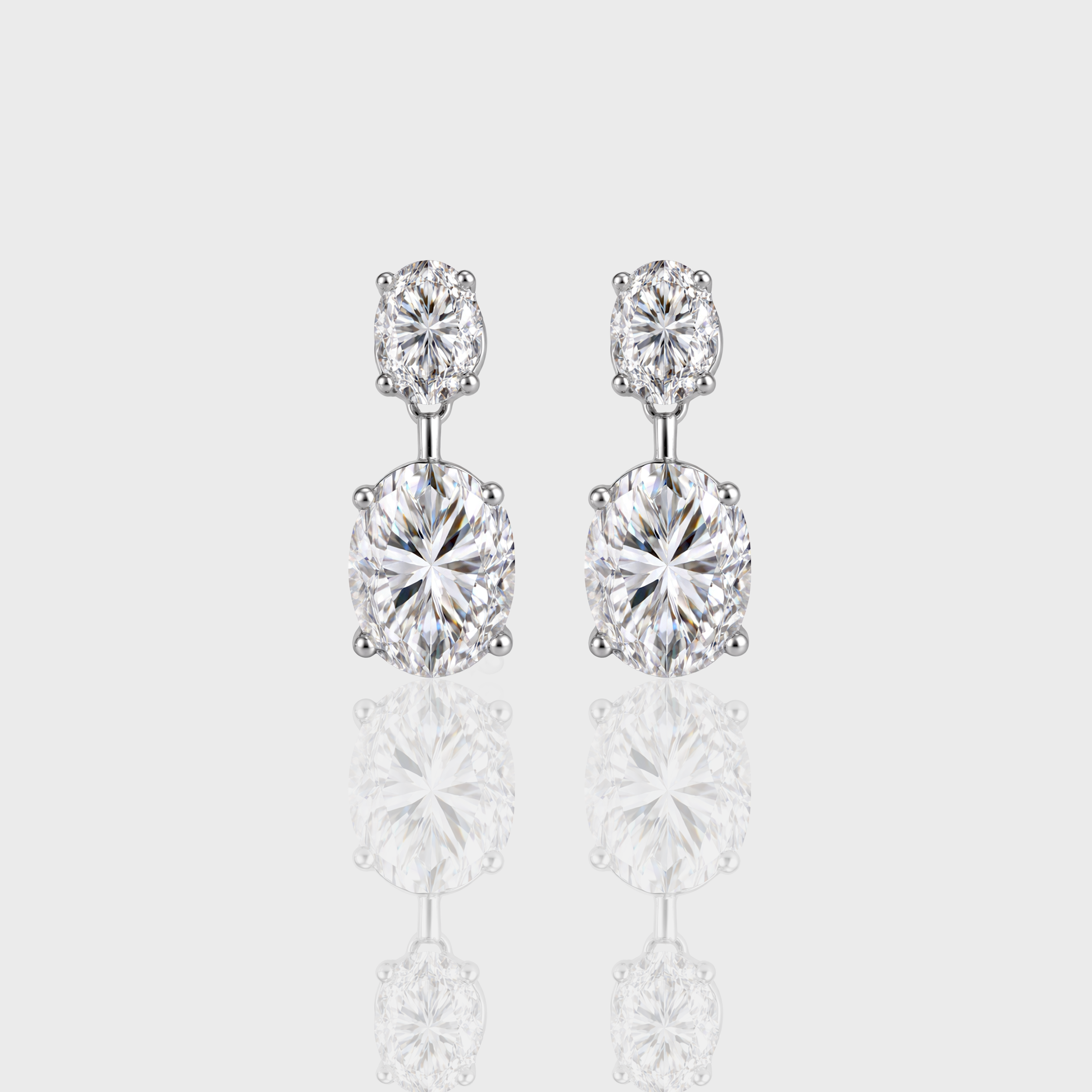 - The Harmony Moissanite Earrings -