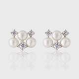 - The Jasmine Moissanite Earrings -