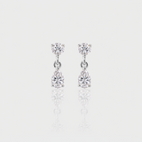 - The Amélie Moissanite Earrings -