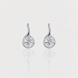 - The Margaux Moissanite Earrings -