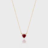 - The Cœur Moissanite Necklace -