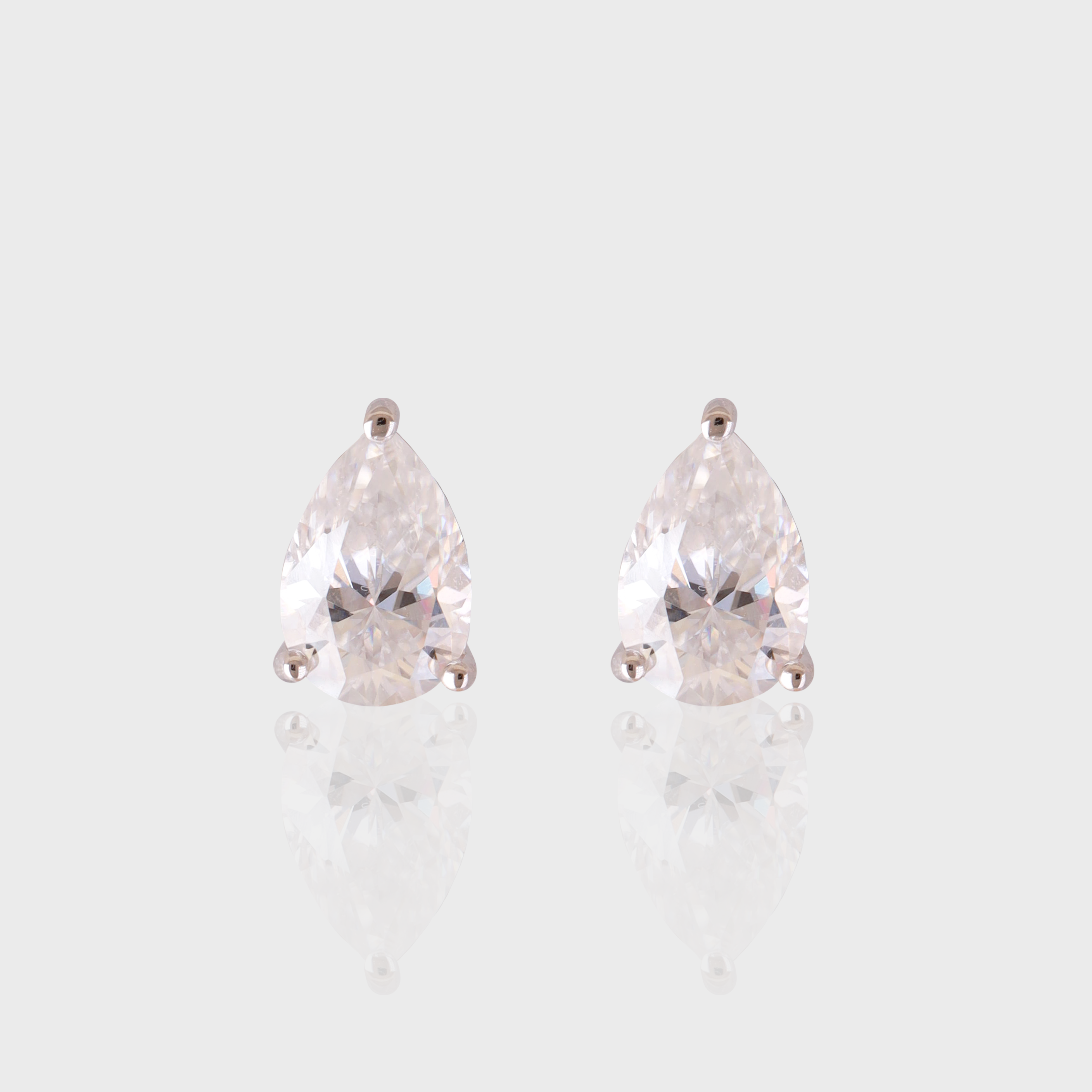 - The Luminous Moissanite Earrings -