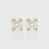 - The Basic 5mm Moissanite Earrings -