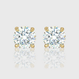 - The Classic 9mm Moissanite Earrings -