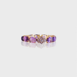 - The Dainty Amethyst Ring -