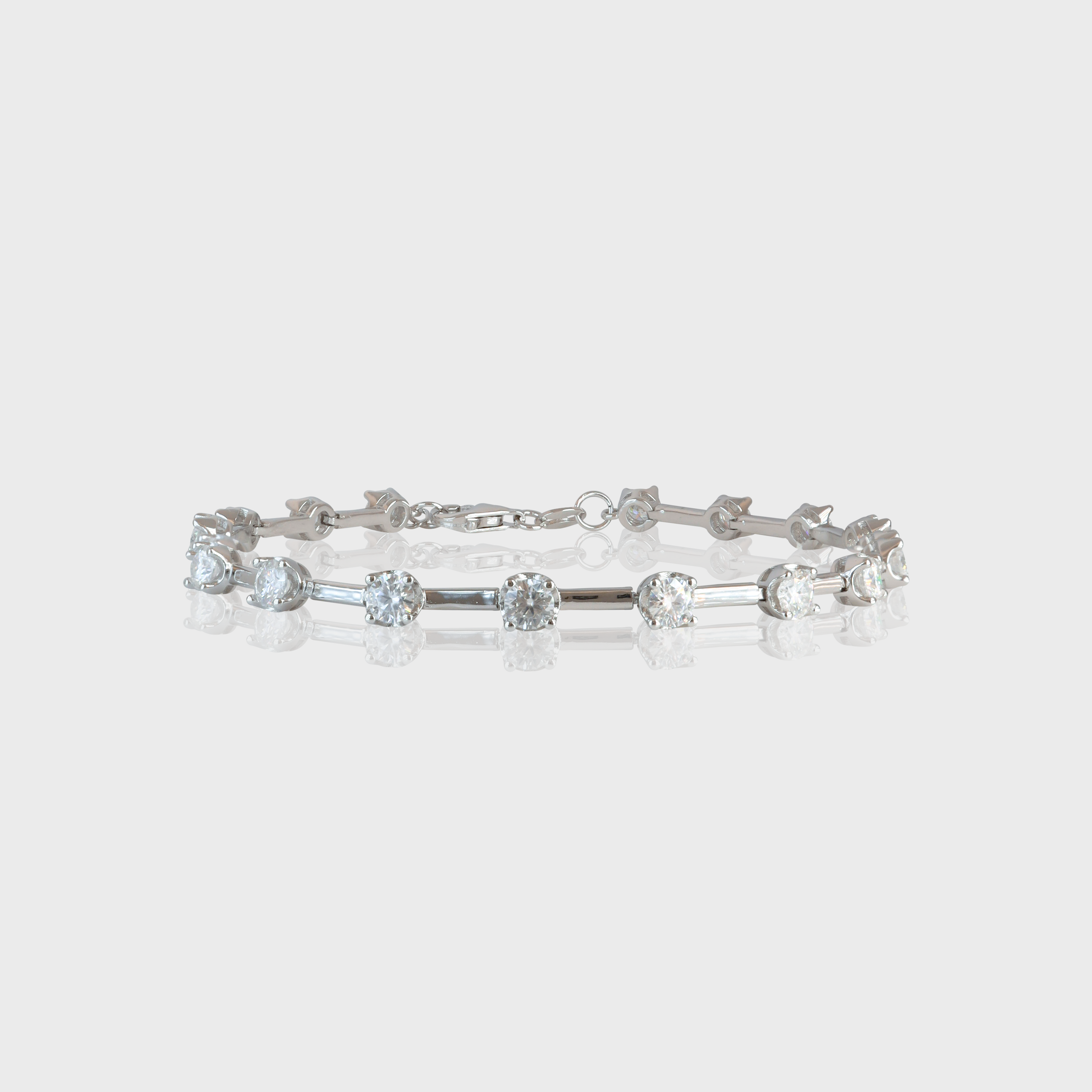 - The Sublime Moissanite Bracelet -