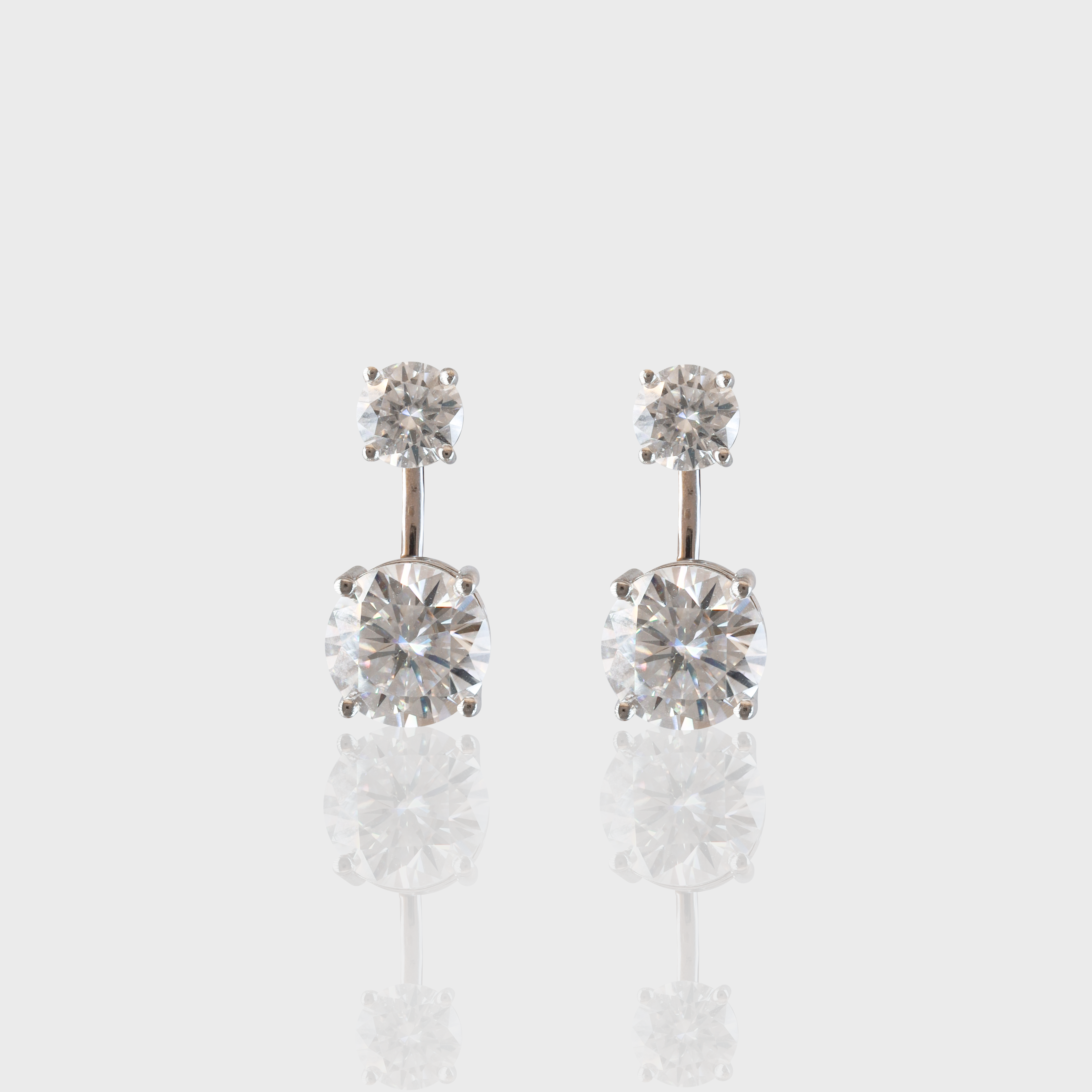 - The Sublime Moissanite Earrings -