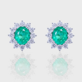 - The Capri Moissanite Earrings -