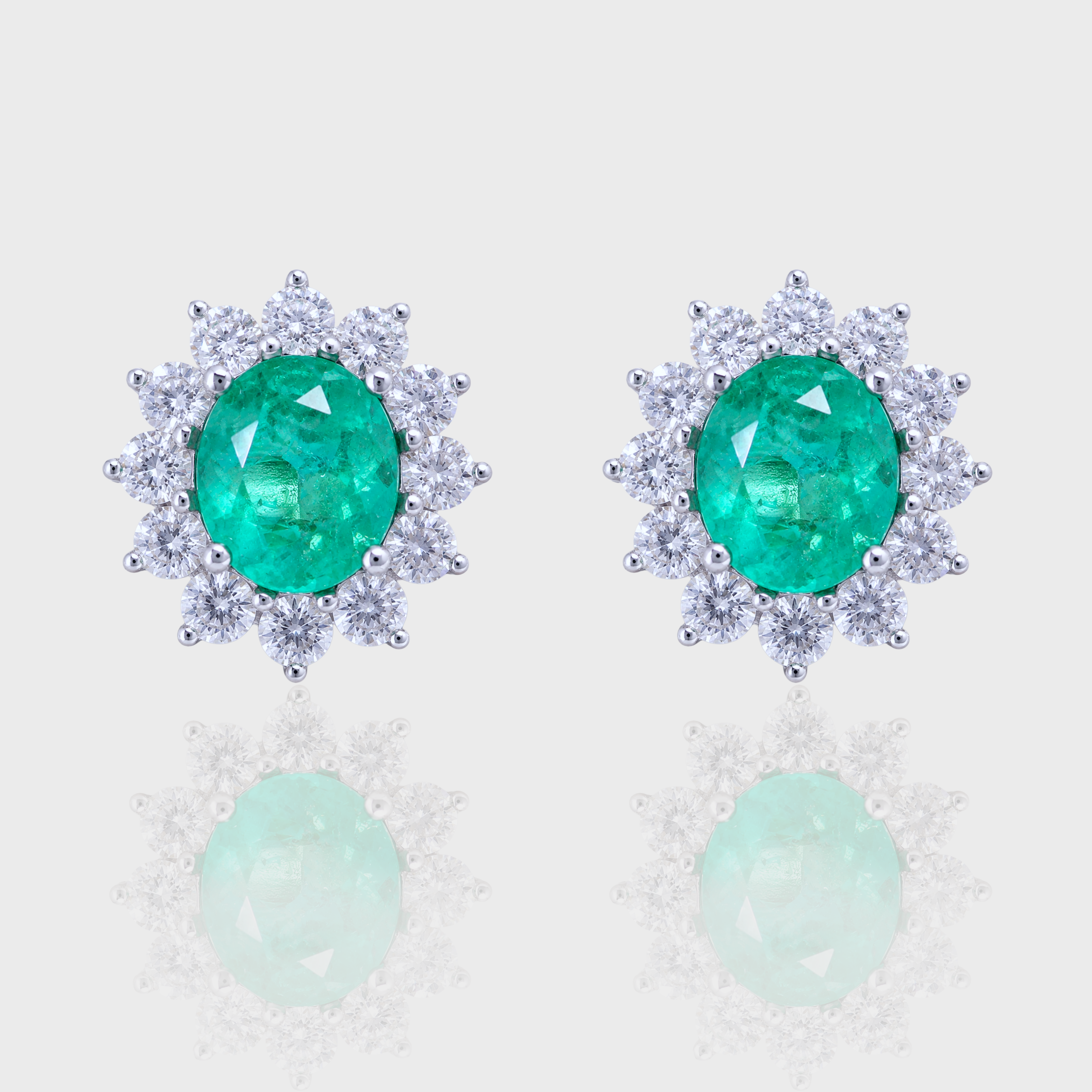 - The Capri Moissanite Earrings -