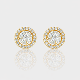 - The Ilusion Moissanite Earrings -