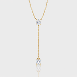 - The Infinity Moissanite Necklace -