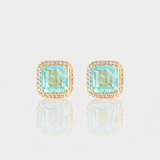- The Jardin Moissanite Earrings -