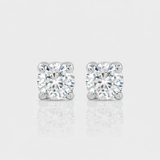 - The Basic 5mm Moissanite Earrings -