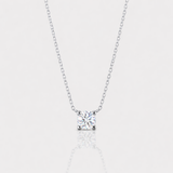 - The Basic 5mm Moissanite Necklace -