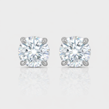 - The Classic 9mm Moissanite Earrings -